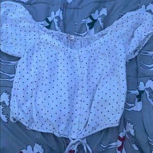 Polkadot holster top